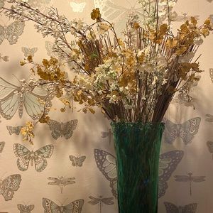 Large faux floral bouquet